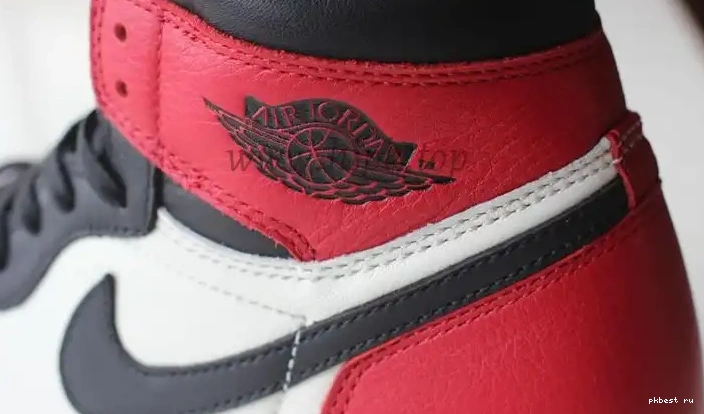 GOD IN THE ONLY PK AIR BEST BRED THE RETAIL LEATHER TOE JORDAN 1 MARKET VERSION CORRECT 0503
